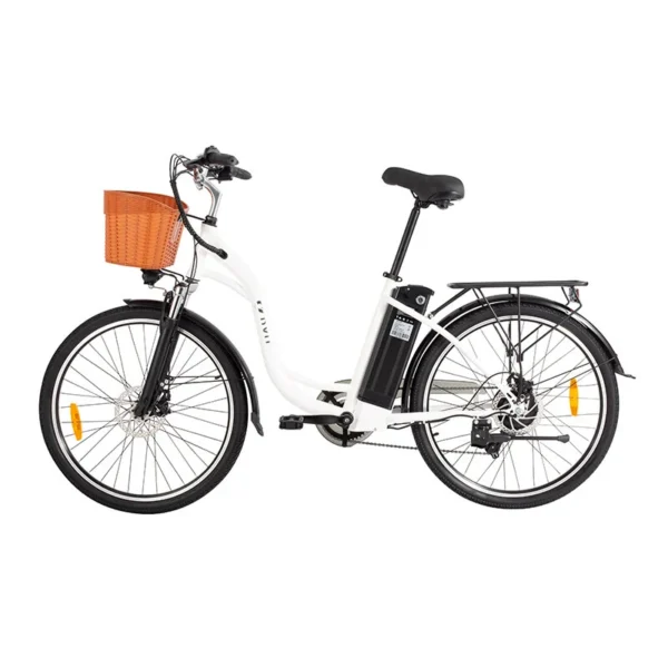 DYU C6 – Bicicletta Elettrica da Città 26" con Batteria Rimovibile
